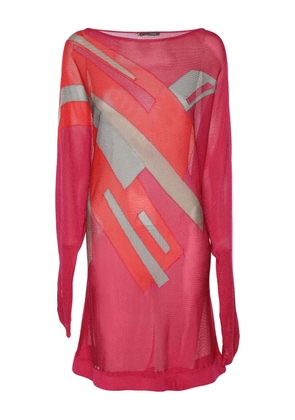 Marina Rinaldi long-sleeve sweater - Pink