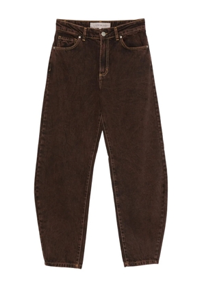Federica Tosi five-pocket jeans - Brown