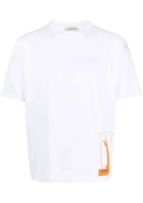 Lanvin graphic archive-print T-shirt - White