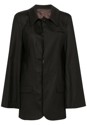 ACT Nº1 single-breasted blazer - Brown