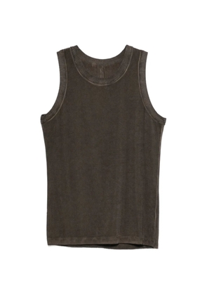 Uma Wang ribbed top - Brown