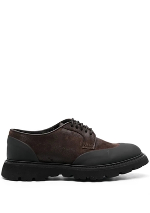 Doucal's lace-up derby shoes - Brown
