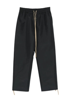 Fear Of God drawstring-cuff trousers - Black
