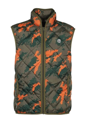 Billionaire Boys Club quilted camouflage vest - Green