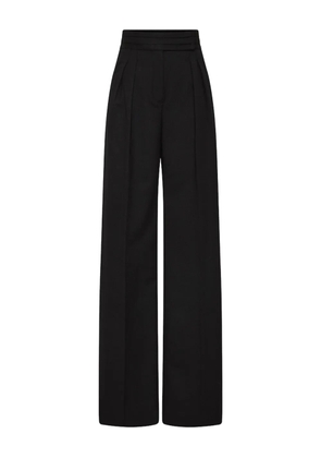 Rebecca Vallance pleated-front wide-leg trousers - Black