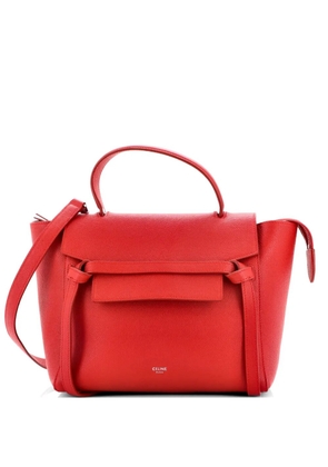 Celine Pre-Owned Belt Bag Textured Leather Micro satchel