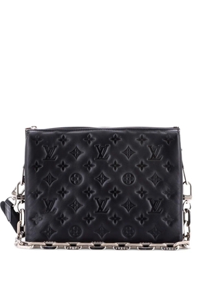 Louis Vuitton Pre-Owned Coussin Bag Monogram Embossed Lambskin PM crossbody bag - Black