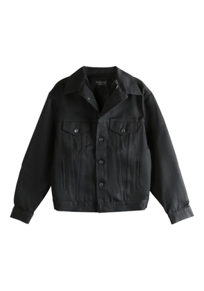 Balenciaga buttoned denim jacket - Black