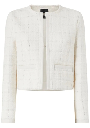 PINKO cropped jacket - White