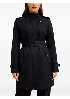 Fay belted coat - Black