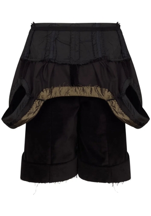 Maison Margiela layered shorts - Black