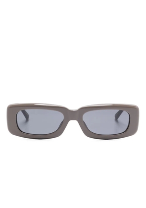 The Attico x Linda Farrow Mini Marfa sunglasses - Grey