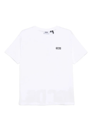 GCDS Low Bond logo-print T-shirt - White