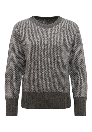 Herno sequin-embellishment sweater - Grey