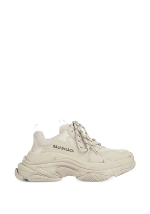 Balenciaga logo-print sneakers - Neutrals