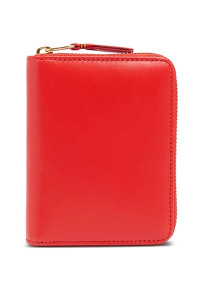 Comme Des Garçons Wallet zipped leather wallet - Red