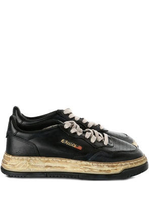 Maison MIHARA YASUHIRO x Autry leather-platform sneakers - Black