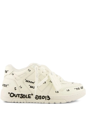Off-White Out Of Office leather sneakers