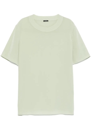 JOSEPH Rubin silk T-shirt - Green