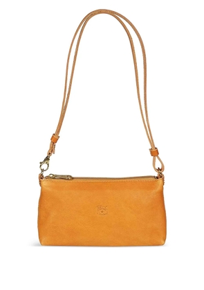 Il Bisonte leather zip-top shoulder bag - Brown