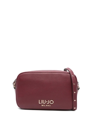 LIU JO logo-plaque cross body bag - Red