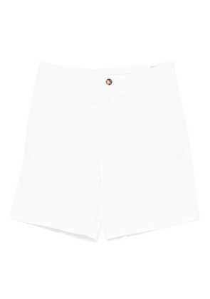 Brunello Cucinelli buttoned shorts - White
