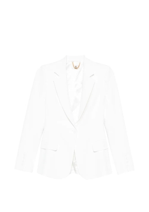 Elisabetta Franchi buttoned blazer - White