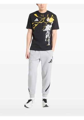 adidas logo-print T-shirt - Black