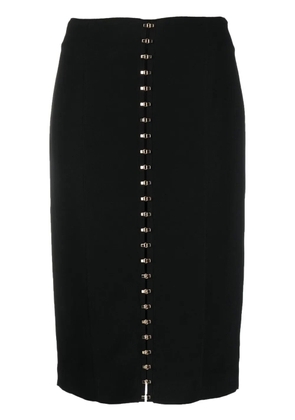 Blumarine fitted knit skirt - Black