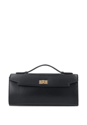 Anya Hindmarch Mortimer top-handle clasp clutch - Black
