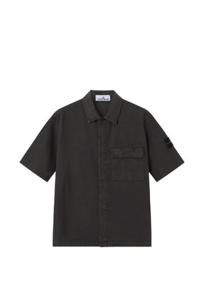 Stone Island Compass-badge short-sleeved shirt - Grey