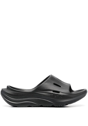 HOKA Ora Recovery slides - Black