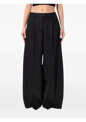 THELATEST Deva pleated trousers - Black
