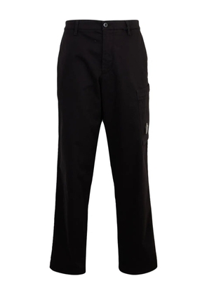 C.P. Company pocket-detail straight-leg trousers - Black