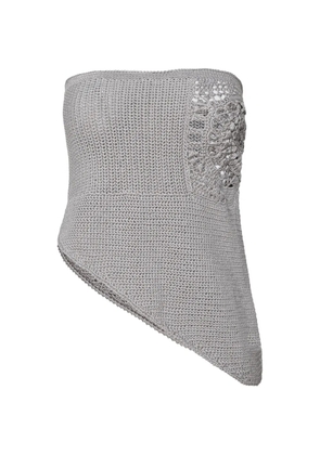 MAYSHA Kazmy crochet top - Grey