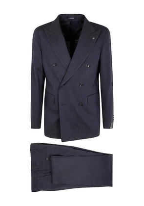 Tagliatore double-breasted suit - Blue