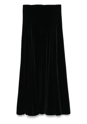 Norma Kamali Grace midi skirt - Black
