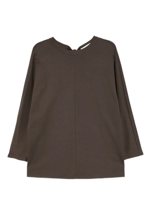 YEAREAST bow-detail blouse - Brown