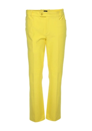 JOSEPH pressed-crease trousers - Yellow