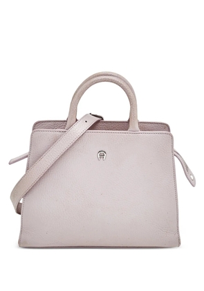 Aigner Vintage pre-owned small Cybill leather tote bag - Pink