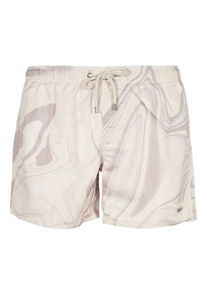 BALR. swirl-print shorts - Neutrals