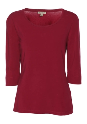 Burberry Pre-Owned jersey subtle tailoring top - Red