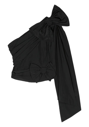 Viktor & Rolf bow-detail one-shoulder blouse - Black