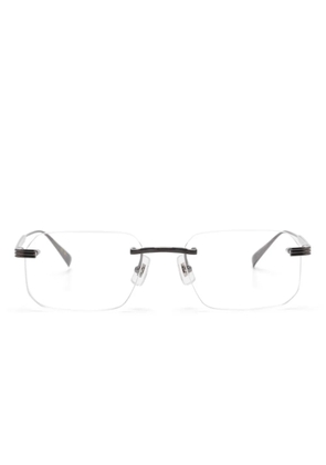Dunhill rectangle-frame glasses - Black