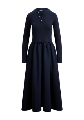 Polo Ralph Lauren panelled midi dress - Blue