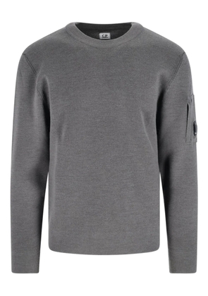 C.P. Company logo-detail sweater - Grey