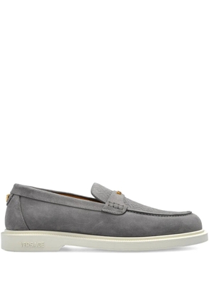 Versace suede loafers - Grey