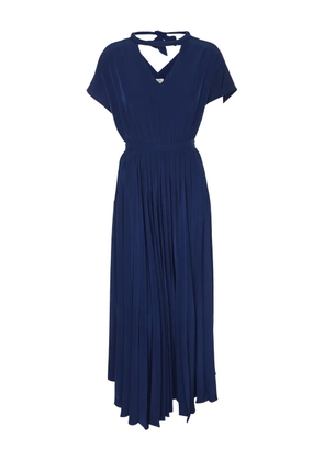 Kenzo Pre-Owned crepe midi dress - Blue