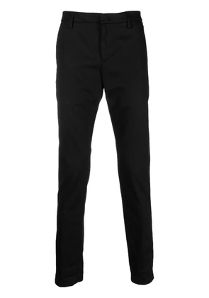 DONDUP slim-cut tailored trousers - Black