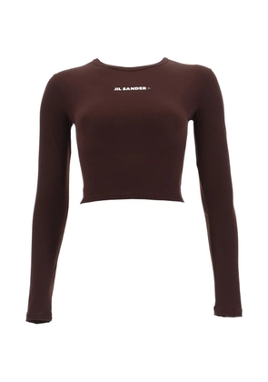 Jil Sander long-sleeve T-shirt - Brown